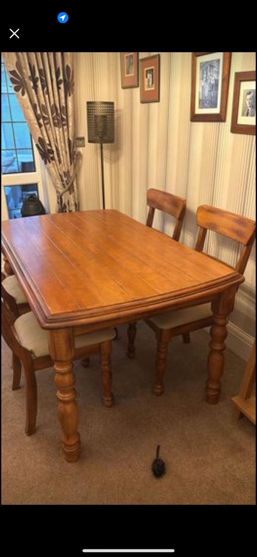 Buy & Sell Greater Manchester Stockport - Photos for Solid Wood Table and Chairs