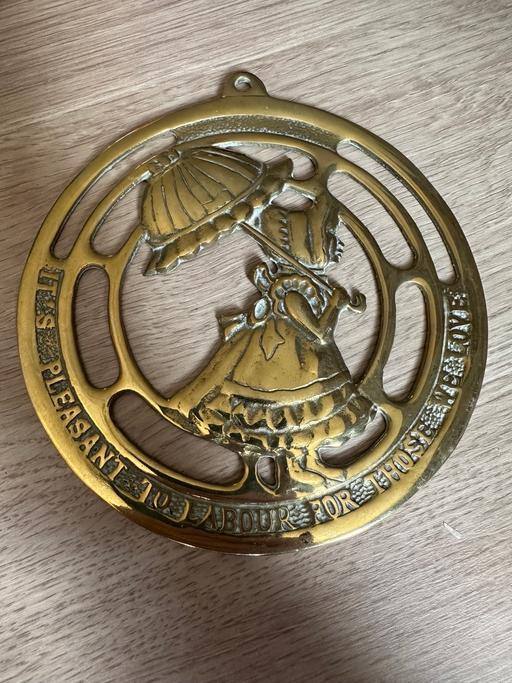 Buy & Sell South East London Waddon - Croydon - Photos for Brass wall plaque