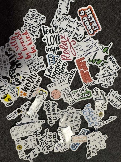 Buy & Sell Chorlton Cum Hardy Manchester - Photos for 50x pieces quote stickers card making journal
