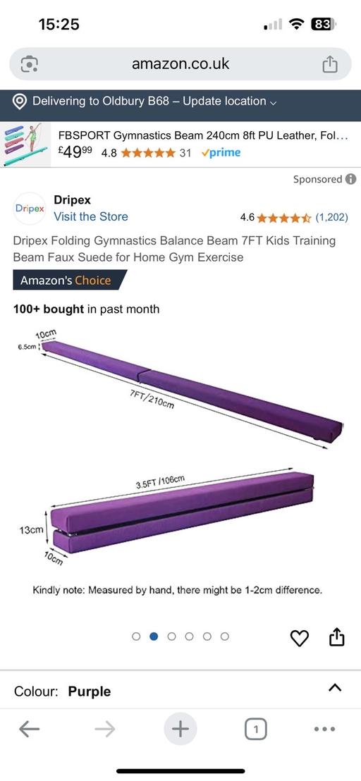 Buy & Sell West Midlands Sandwell - Photos for Balance beam