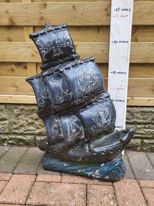 Buy & Sell Staffordshire Cannock Chase - Photos for pirate ship painted concrete statue