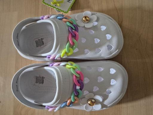 Buy & Sell South East London Croydon - Photos for Gorgeous White Crocs by First Steps.
