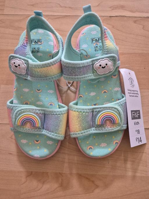 Buy & Sell South East London Croydon - Photos for Cute F&F sandals Size 12 brand new