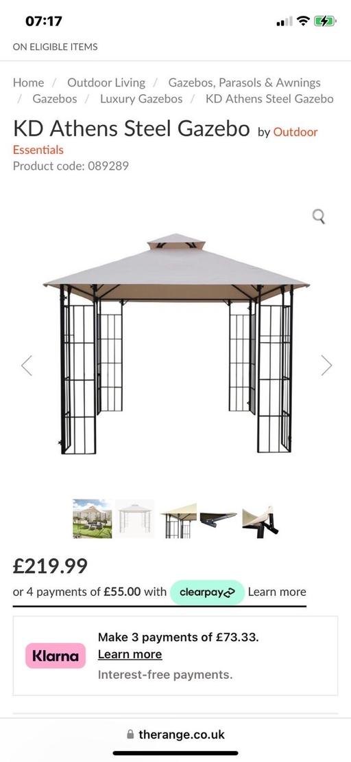 Buy & Sell West Midlands Sandwell - Photos for Gazebo brand new in box £150