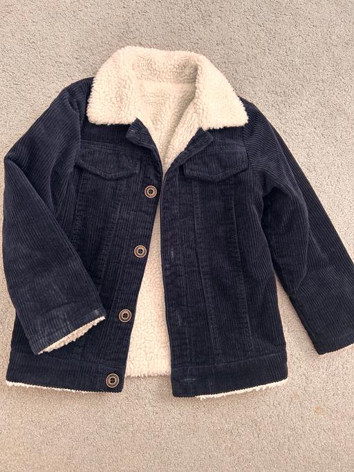 Buy & Sell South East London Croydon - Photos for Navy and white cord fleece jacket