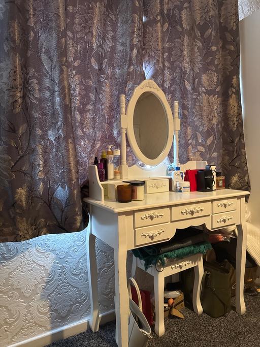 Buy & Sell West Midlands Walsall - Photos for Dressing table with stool