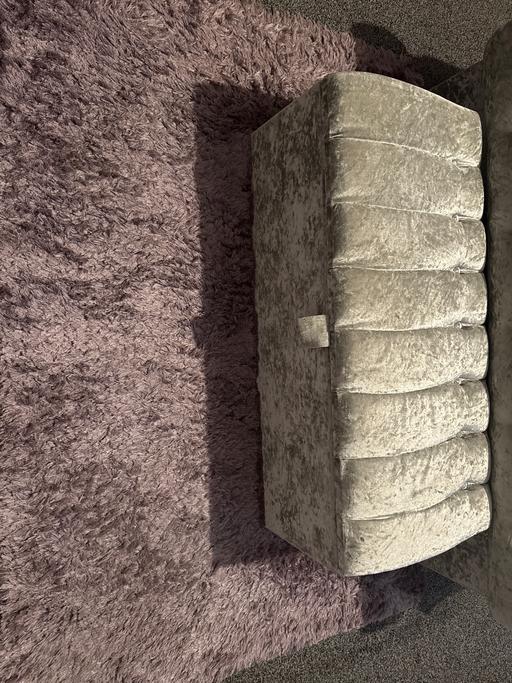 Buy & Sell West Midlands Walsall - Photos for Crushed velvet ottamon