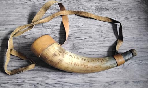 Buy & Sell West Midlands Birmingham - Photos for antique 1st maryland infantry powder horn USA