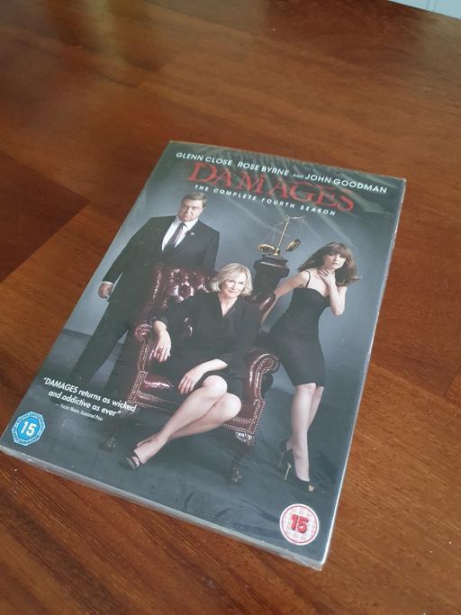 Buy & Sell West Midlands Wolverhampton - Photos for DAMAGES Complete 4th season DVD set SEALED