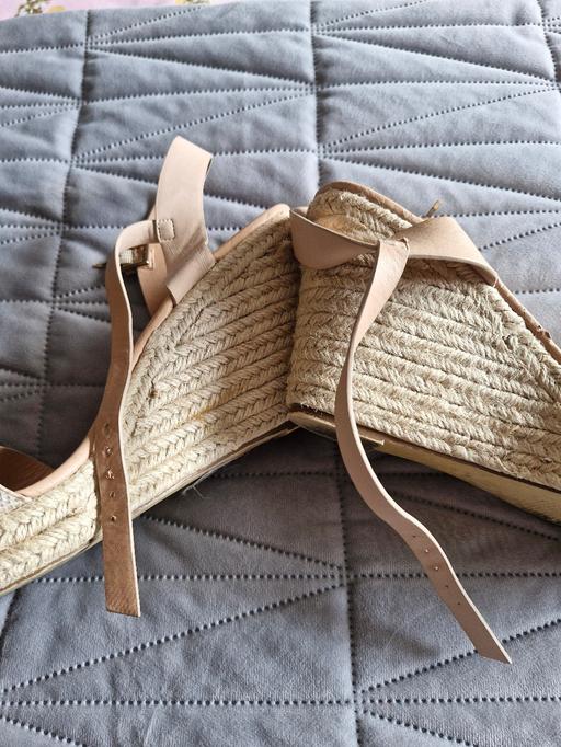 Buy & Sell North Anston Rotherham - Photos for NUDE COLOURED WEDGES BY MISS G.SIZE 7