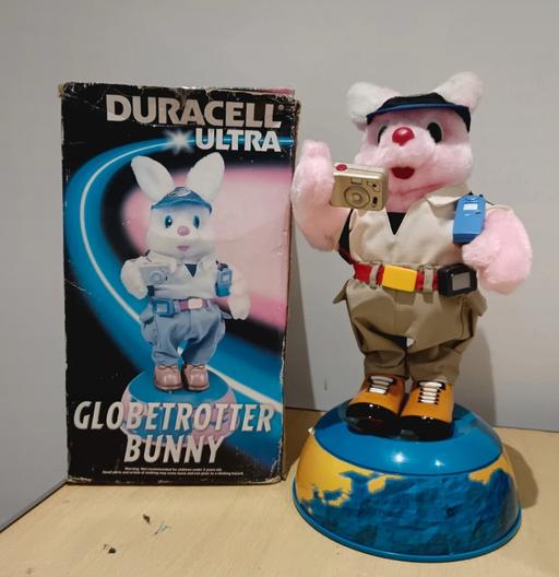 Buy & Sell Gloucestershire Gloucester - Photos for vintage 1974 Duracell Bunny Globetrotter