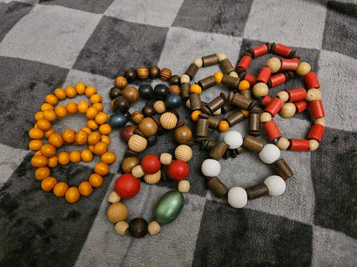 Buy & Sell Stretford Trafford - Photos for 14 WOODEN BRACELETS
