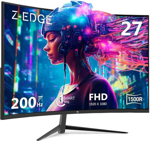 Buy & Sell West London Hammersmith and Fulham - Photos for RRP£170 Z-Edge 27in Curved Gaming Monitor