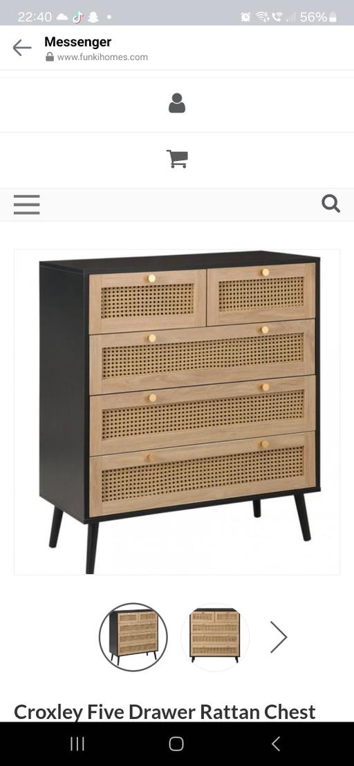 Buy & Sell West Midlands Dudley - Photos for The Croxley seven-drawer chest