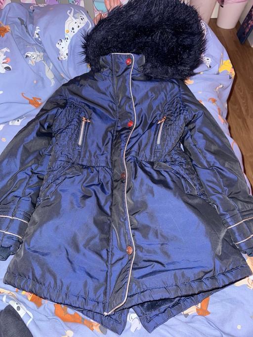 Buy & Sell Merseyside Liverpool - Photos for Girl’s Blue Ted Baker Coat Age 7 Years