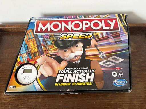 Buy & Sell Shropshire Telford and Wrekin - Photos for Monopoly Speed Board Game Hasbro Complete Set