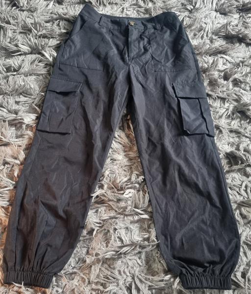 Buy & Sell West Yorkshire Kirklees - Photos for Black Shein Cargo Trousers - Size Medium