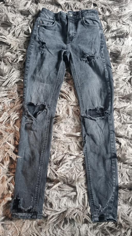 Buy & Sell West Yorkshire Kirklees - Photos for Black Ripped Skinny Jeans - Size 4