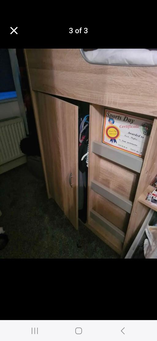 Buy & Sell Central London Waterloo - Central London - Photos for cabin bed with deck and mini wardrobe