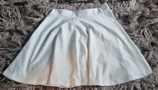 Buy & Sell Clayton West Kirklees - Photos for White Skater Skirt - Size Medium