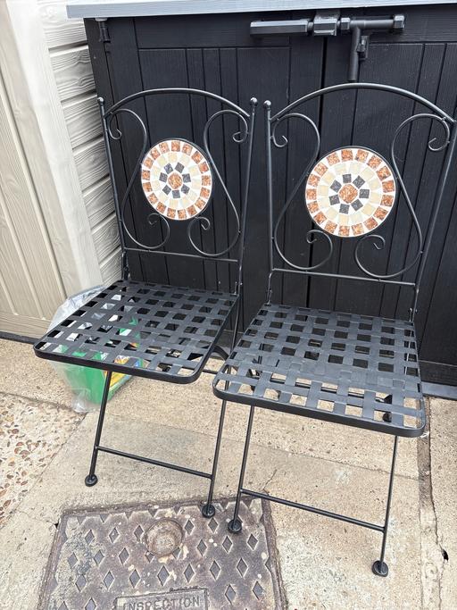 Buy & Sell Derbyshire Chesterfield - Photos for Cast iron garden chairs