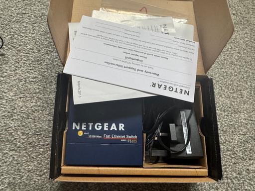 Buy & Sell Greater Manchester Wigan - Photos for Netgear 5 port network switch