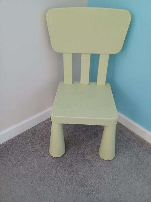 Buy & Sell Derbyshire North East Derbyshire - Photos for ikea green children's chair