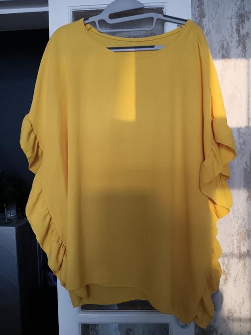 Buy & Sell East London Havering - Photos for yellow frill one size blouse