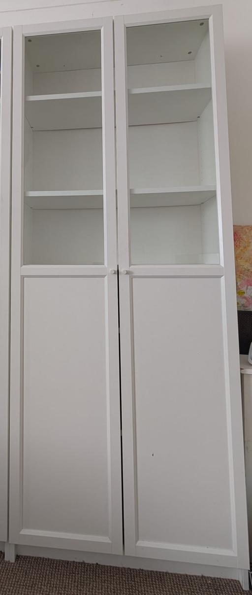 Buy & Sell Kent Sevenoaks - Photos for IKEA bookcase with glass doors (2 available)