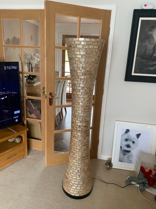 Buy & Sell Greater Manchester Rochdale - Photos for Stunning floor lamp in gold /champagne