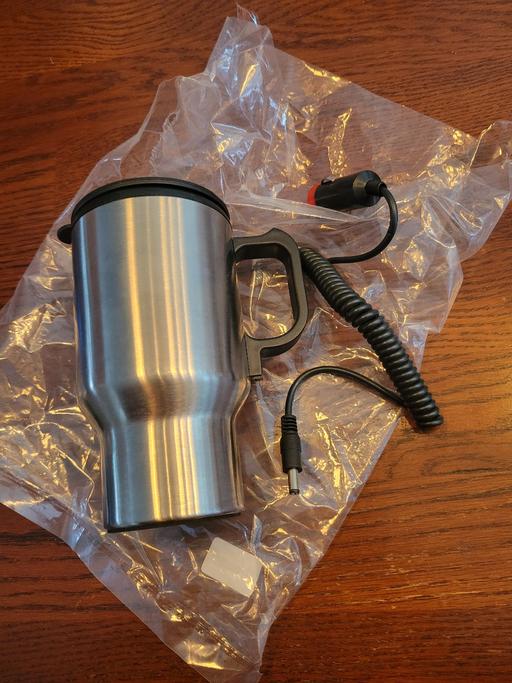 Buy & Sell Hertfordshire Broxbourne - Photos for United Airlines Travel Car Mug 12 V Thermos