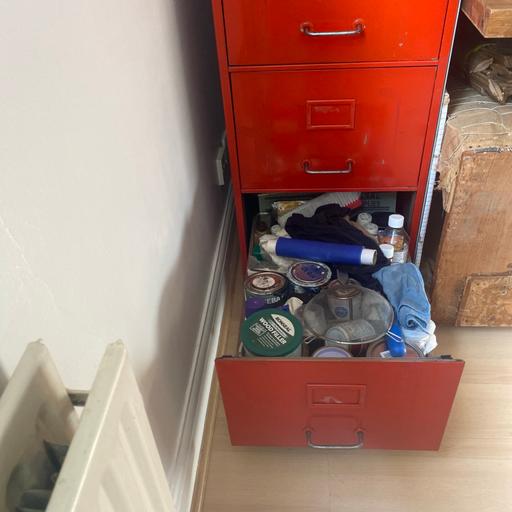 Buy & Sell South West London Streatham - South West London - Photos for Industrial metal 4 drawers cabinet