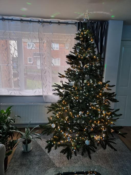 Buy & Sell Greater Manchester Salford - Photos for FairyTrees Artificial Christmas Tree 8ft