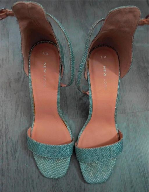 Buy & Sell West Midlands Dudley - Photos for size 8 silver glitter heel shoes new look