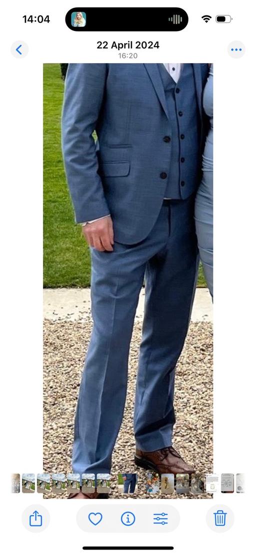 Buy & Sell West Midlands Coventry - Photos for River Island Blue Suit