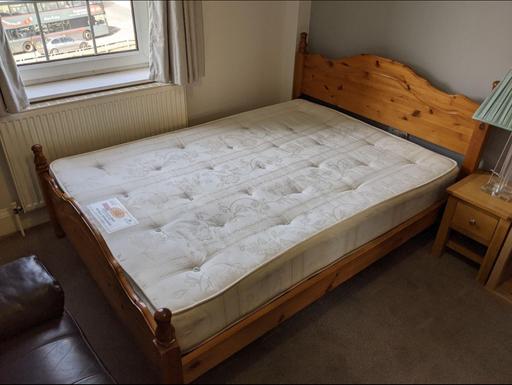Buy & Sell West Midlands Birmingham - Photos for Large double bed + frame