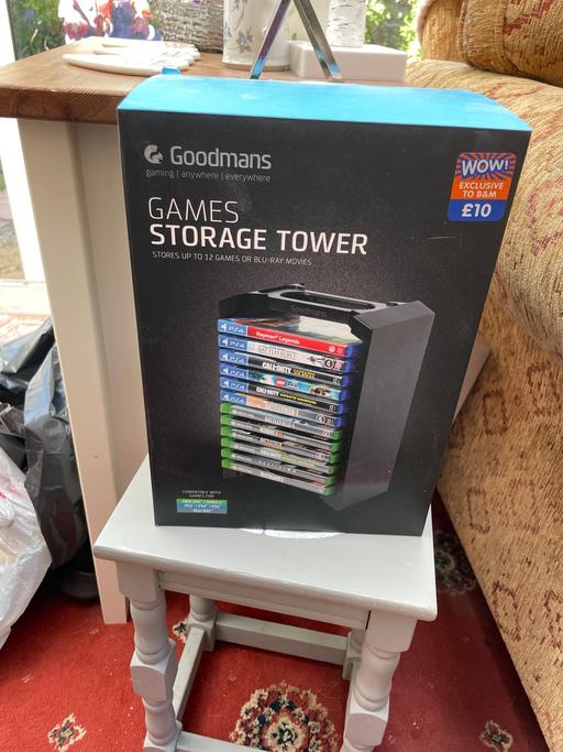 Buy & Sell North Northamptonshire Kettering - NN15 - Photos for Games storage tower holds 12