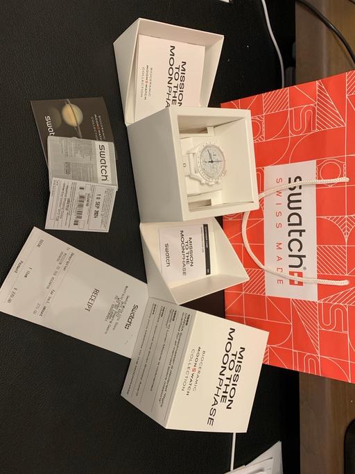 Buy & Sell Surrey Guildford - Photos for Omega x Swatch Moonswatch - Moonphase White