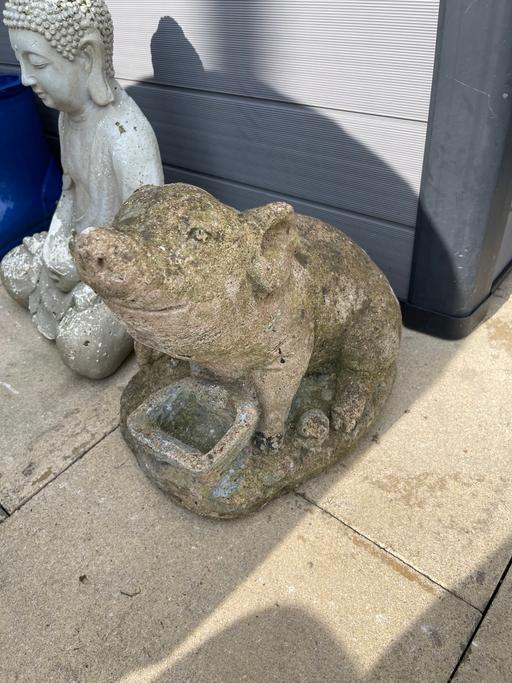 Buy & Sell West Yorkshire Wakefield - Photos for Large pig garden ornament