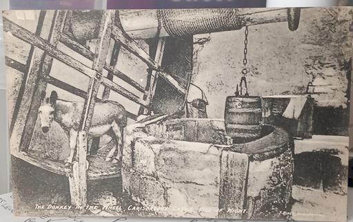 Buy & Sell Merseyside Saint Helens - Photos for vintage the donkey in the wheel postcard