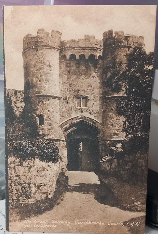 Buy & Sell Merseyside Saint Helens - Photos for Antique Carisbrooke Castle gateway postcard