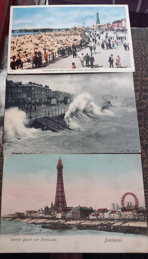 Buy & Sell Merseyside Saint Helens - Photos for Antique Vintage Blackpool postcards