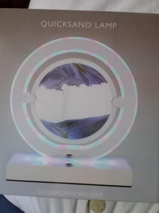 Buy & Sell Cambridgeshire Cambridge - Photos for Colour Changing Quicksand Lamp