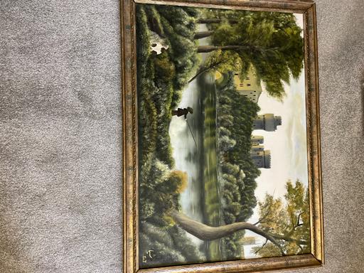 Buy & Sell West Midlands Birmingham - Photos for Large oil canvas painting