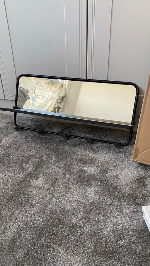 Buy & Sell East London Forest Gate - East London - Photos for New JLewis folding shelf with hooks & mirror