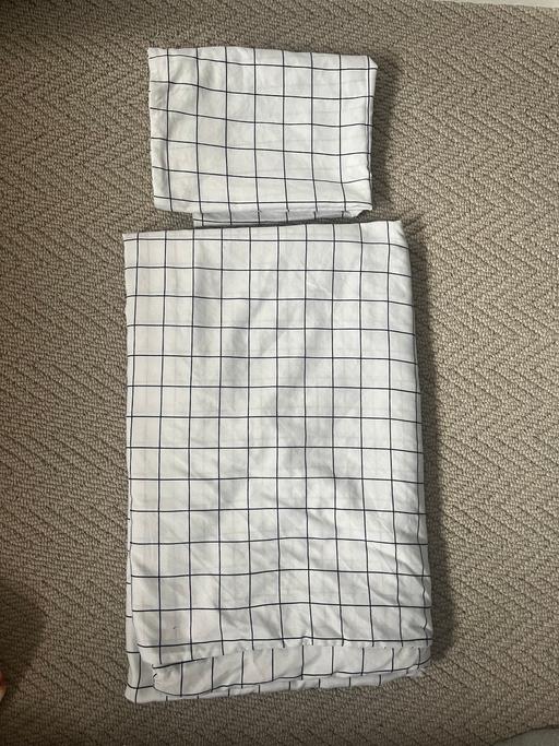 Buy & Sell Greater Manchester Bury - Photos for Checked single duvet cover