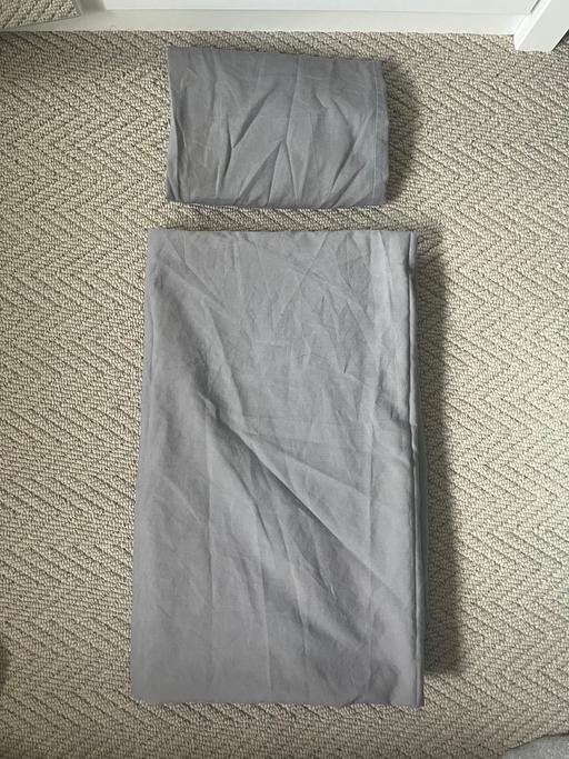 Buy & Sell Greater Manchester Bury - Photos for Grey single duvet cover