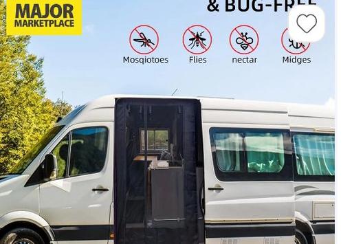 Buy & Sell County Durham Stockton-on-Tees - Photos for new magnetic mosquito net for campervan