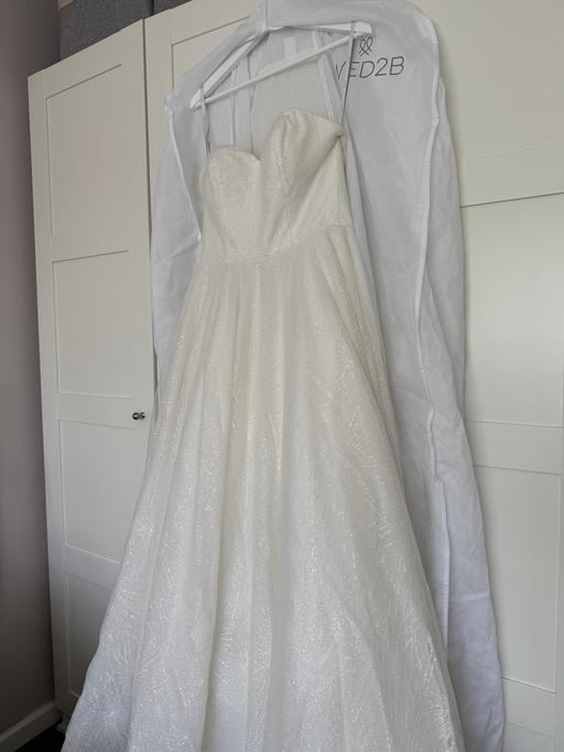 Buy & Sell Bedfordshire Luton - Photos for Wed2Be A Line Ivory Wedding Dress