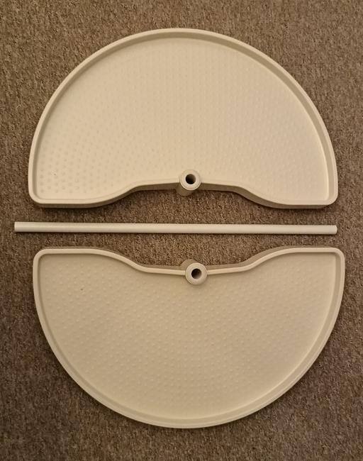 Buy & Sell North West London Hampstead - North West London - Photos for B AND Q WHITE CAROUSEL FOR 1000MM CORNER BASE